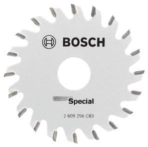 BOSCH Kreissägeblatt für Tauch- und Handkreissägen D = 65 mm; Loch = 15 mm; Anzahl der Zähne = 20 2609256C83