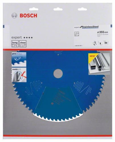 BOSCH Kreissägeblatt Expert für Edelstahl 355 x 25,4 x 2,5 x 70 2608644283