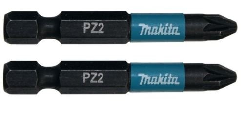 MAKITA Torsionsbit 1/4" IMPACT BLACK PZ2, 50 mm 2 Stück B-63753