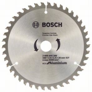 BOSCH Sägeblatt Eco für Aluminium 160x2,0/1,4x20 42T 2608644388