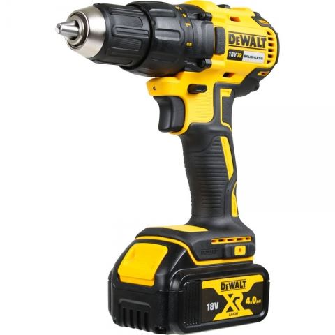 DeWALT Bohrmaschine, 18 V, 2 x Akku 4,0 Ah Li-Ion DCD777M2T