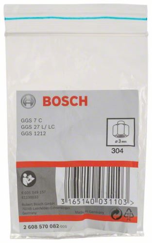 BOSCH Spannzangenfutter mit Spannmutter 3 mm 2608570082