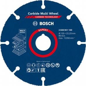 BOSCH EXPERT Schneidrad Hartmetall Multi Wheel 125mm 2608901189