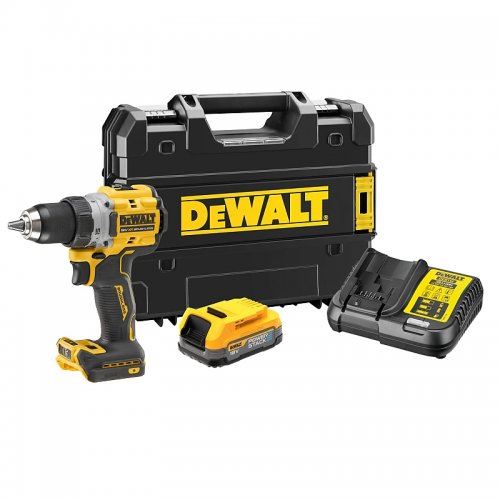 DeWALT Akku-Bohrschrauber 18V 1x1,7Ah POWERSTACK DCD800E1T