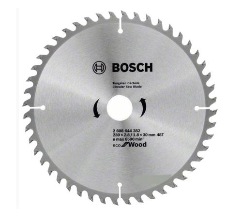 BOSCH Sägeblatt Eco für Holz 230x2,8/1,8x30 48T 2608644382