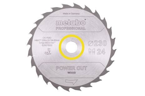 METABO Sägeblatt HW/CT 230 x 30 mm, 24 Zähne 628011000