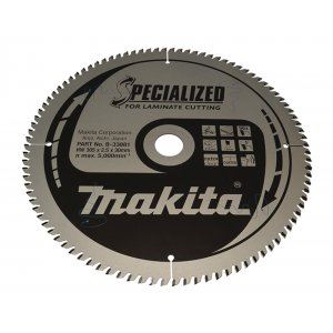 MAKITA Laminat-Sägeblatt SPECIALIZED 305x2,5x30 mm 96 Zähne B-33881