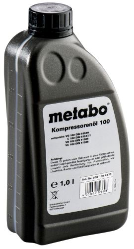 METABO Kompressoröl für Kolbenkompressoren, 1l 0901004170
