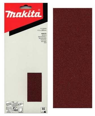 MAKITA Schleifpapier 115x280 mm K40, 10 Stück P-36267