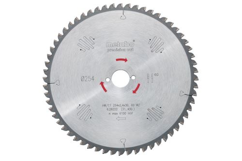 METABO Sägeblatt HW/CT 305 x 30 mm, 84 Zähne 628229000