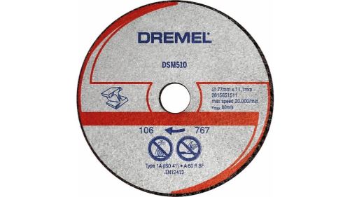 DREMEL Trennscheibe für Metall und Kunststoff 2615S510JB