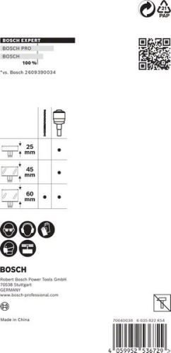 BOSCH EXPERT Adapter Power Change Plus und Zentrierbohrer TCT 8,5x105mm (2 Stück) 2608900526