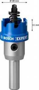 BOSCH EXPERT Hartmetall-Lochstanze Blech 28 mm 2608901411