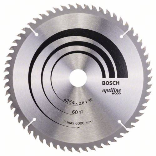 BOSCH Sägeblatt Optiline Wood 216 x 30 x 2,8 mm, 48 2608640641