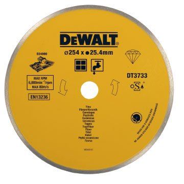 DeWALT DIA Keramikfliesenscheibe, 254 mm (für D24000) DT3733