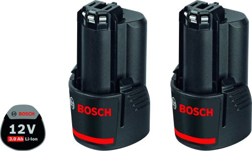 Bosch Akku 2x GBA 12V 3,0Ah 1600A00X7D