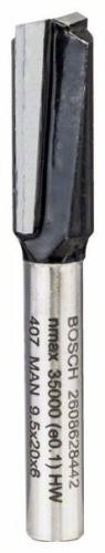 BOSCH Nutfräser; Schaft 6 mm 2608628442