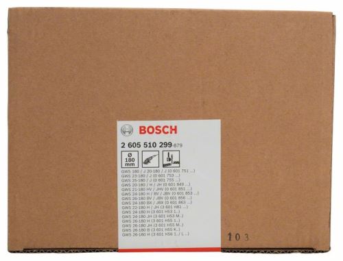 BOSCH Schutzhülle für Teilung 180 mm, mit Codierung 2605510299