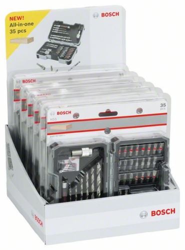 BOSCH Satz Schraubendreher-Bits und Bohrer PRO-Mix-Set Holz - 35-tlg. 2607017327