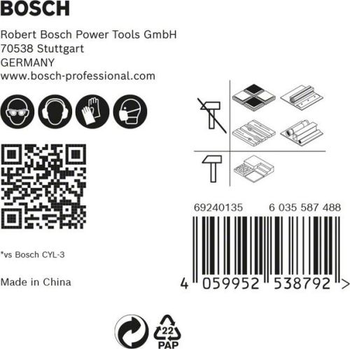 BOSCH EXPERT HEX-9 MultiConstruction 5/5/6/7/8mm (5 Stück) 2608900586