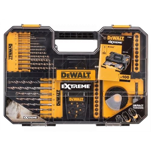 DeWALT Zubehör/Bit-Set; Bohrer; Kronen / (100 Stück) DT70620T