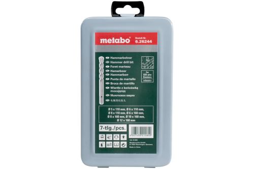 METABO SDS Plus Classic Bohrerset (7-teilig) 626244000