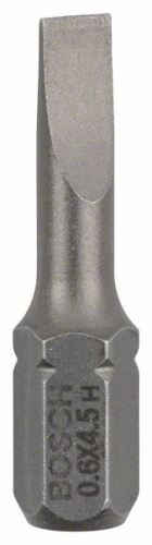 BOSCH Schraubendreherbit extra hart Extra-Hart S 0,6x4,5, 25 mm (3 Stück) 2607001459