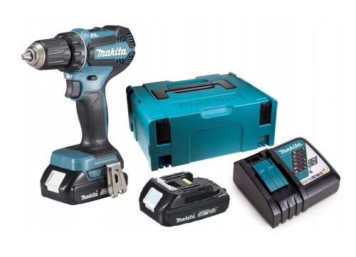 Makita Aku Akku-Schlagschrauber Li-ion LXT 18V/2,0 Ah, Makpac DHP485RAJ