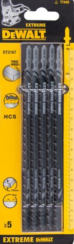 DeWALT Sägeblatt HCS für Holz, Späne bis 120 mm (5 Stück) DT2167