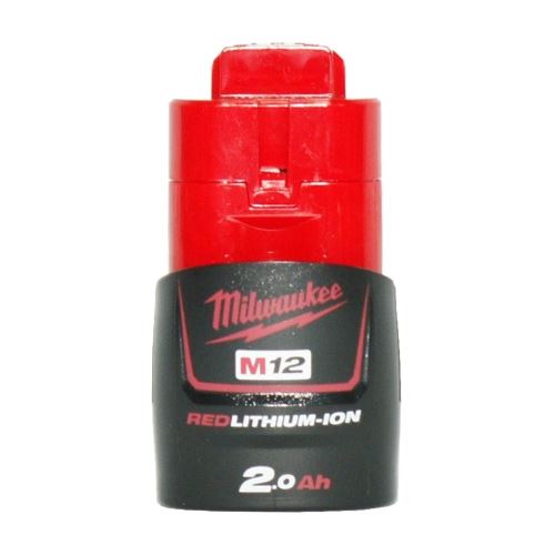 MILWAUKEE Batterie M12 B2 (12 V / 2,0 Ah) REDLITHIUM 4932430064