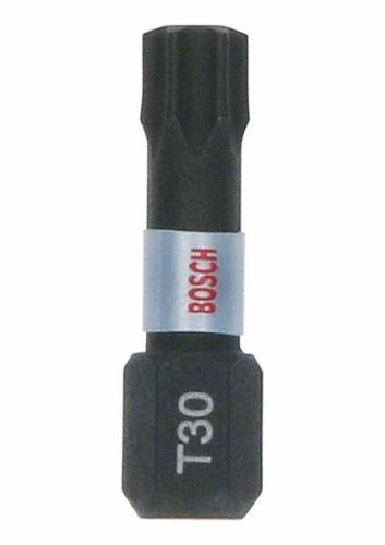 BOSCH Bitsatz Impact T30 25 mm, 25 Stück, Tic Tac 2607002807