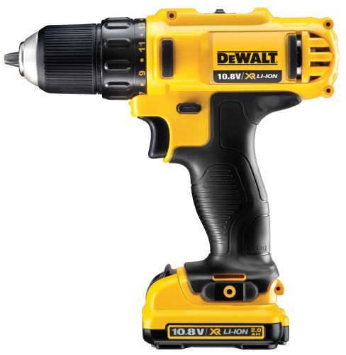 DeWALT Akku-Bohrschrauber 10,8V CS Li-Ion XR 2x2,0 Ah DCD710D2