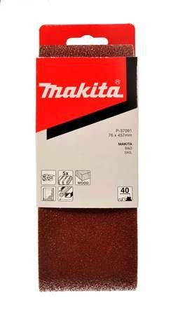 MAKITA Schleifband 76x457 mm Set K40/80/120 P-37166