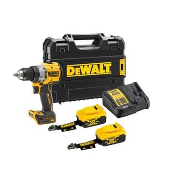 DeWALT 18V AKU Bohrmaschine 2x5Ah LR, Ladegerät, Tstak DCD805P2LRT