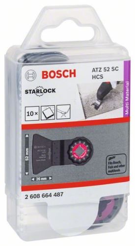 BOSCH RB – 10 Stück ATZ 52 SC, starr 52 x 26 mm 2608664487