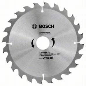 BOSCH Sägeblatt Eco für Holz 200x2,6/1,6x32 24T 2608644379