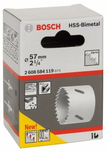 BOSCH HSS-Bimetall-Lochstanze für Standardadapter 57 mm, 2 1/4" 2608584119