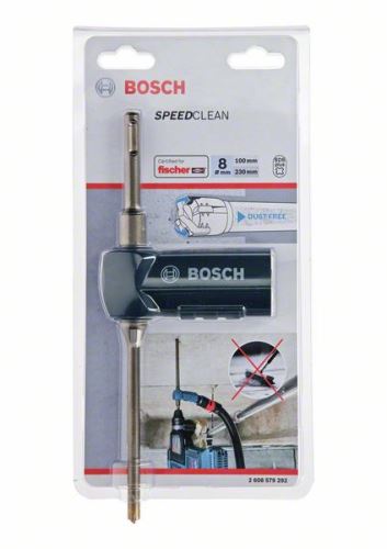 BOSCH Hohlbohrer mit Absaugung SDS plus-9 Speed Clean 8 X 100 X 230 mm 2608579292