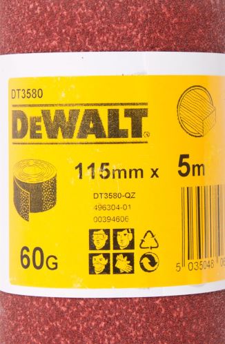 DeWALT Schleifpapierrolle 5 m x 115 mm, P220 DT3584