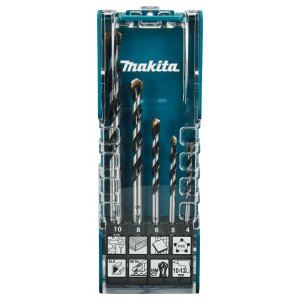 MAKITA Bohrerset TCT mit zylindrischem Schaft Multimaterial 5-tlg. E-14255