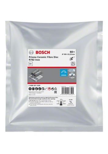 BOSCH EXPERT PRISMA Fiberscheibe R782,180,P60,25St 2608621829