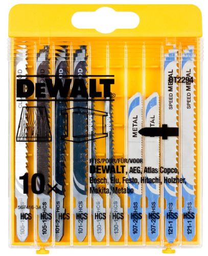 DeWalt Stichsägeblatt-Set (10-tlg.) DT2294