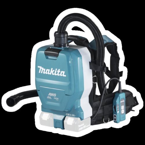 MAKITA Akku-Rucksackstaubsauger mit AWS Li-Ion 2x18V, ohne Akku Z DVC265ZXU