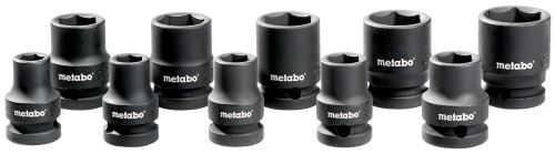 METABO Mutternsatz für Schlagschrauber 1/2" (10 Stück) 628831000