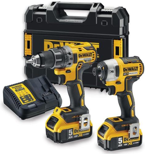 DeWALT Combo Akku-Werkzeugset 18V 2x5,0 Ah DCK268P2T