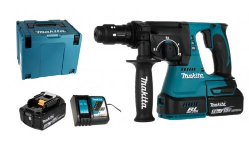 Makita Aku Kombihammer Li-ion LXT 18V/5,0Ah, Makpac DHR243RTJ