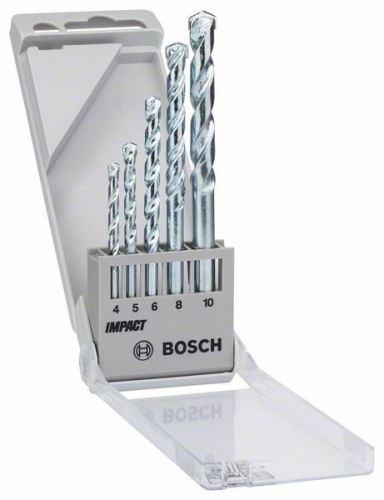 BOSCH 5-teiliges Steinbohrer-Set CYL-1 4; 5; 6; 8; 10mm 1609200228