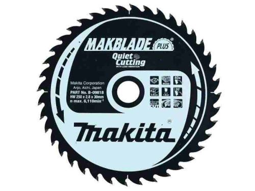 MAKITA Holzsägeblatt MAKBLADEplus 305x2,6x30 mm 60 Zähne B-08729