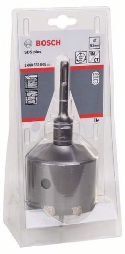 BOSCH 3-teiliges Hohlbohrer-Set SDS-plus 82 x 54 mm 2608550065