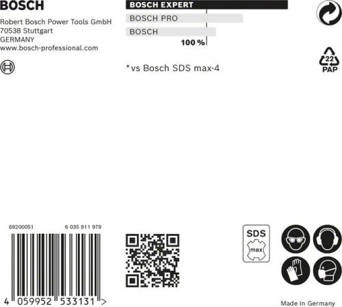 BOSCH EXPERT Bohrer SDS MAX-8X, 24x400x520 1St 2608900239